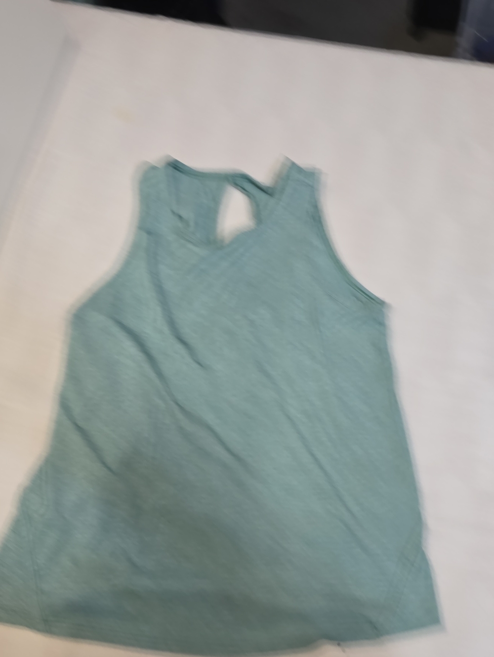 Light Teal Racerback Tank Top